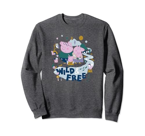 Sweat Peppa Pig vêtement camping enfant excursion et activités nature