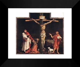The Crucifixion 15x18 Framed Art Print by Grunewald, Matthias