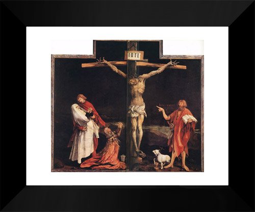 The Crucifixion 15x18 Framed Art Print by Grunewald, Matthias