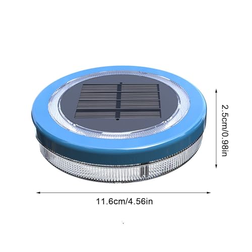 Luces solares para piscina flotantes iluminación LED nocturna IP68 para piscinas sobre suelo 2