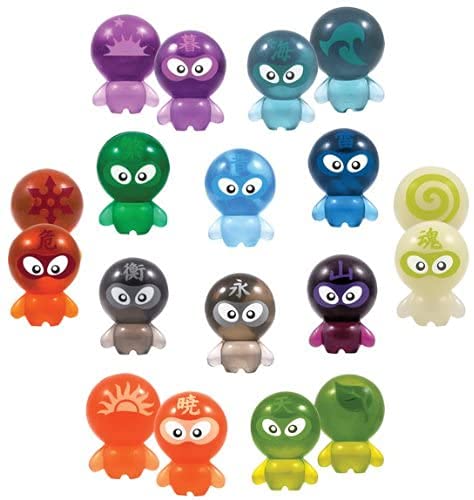 Mixed lot of 25 figurines from Bok Choy Boy Series 1, 2, and Numb Skullz.