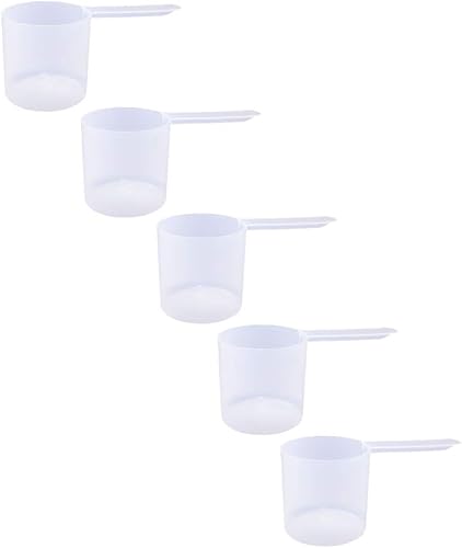 Miniatura 93 de Cuchara medidora de plástico, (35 cc 2.5 cucharadas 1.25 fl oz. 1.2 fl oz) Cucharas de mango largo para polvos, gránulos, café, alimentos