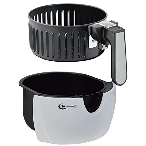 Heissluft Fritteuse ohne Fett für leckeres, gesundes frittieren ohne Öl, Heissluftofen, Mini Backofen, Timer Grill, Heissluftftitteuse - kinderleichte Bedinung – Bild 4