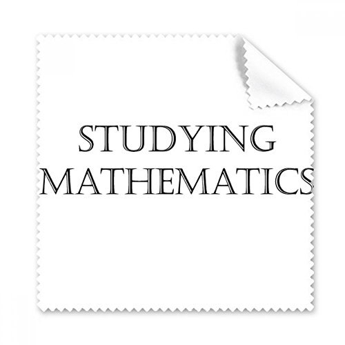 Chiffon de nettoyage mathématiques pour lunettes et bureau d'étudiant lot de 5