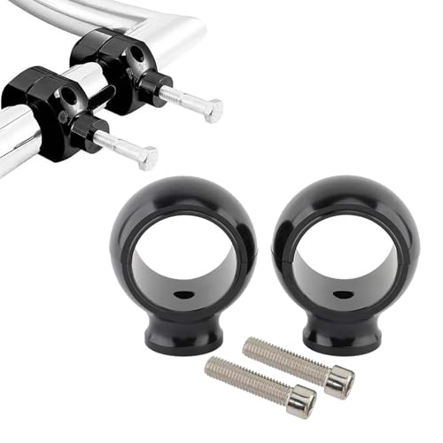 Collier de serrage guidon 50,8 mm anti vibration pour moto Sportster