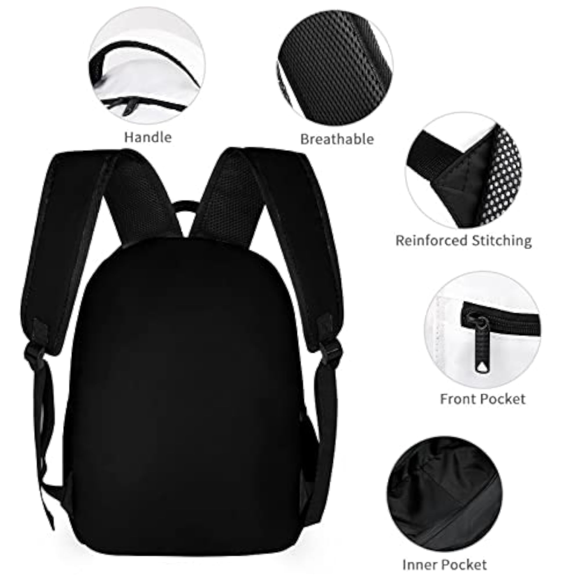 Backpack School Bag for Students, Travel Daypack