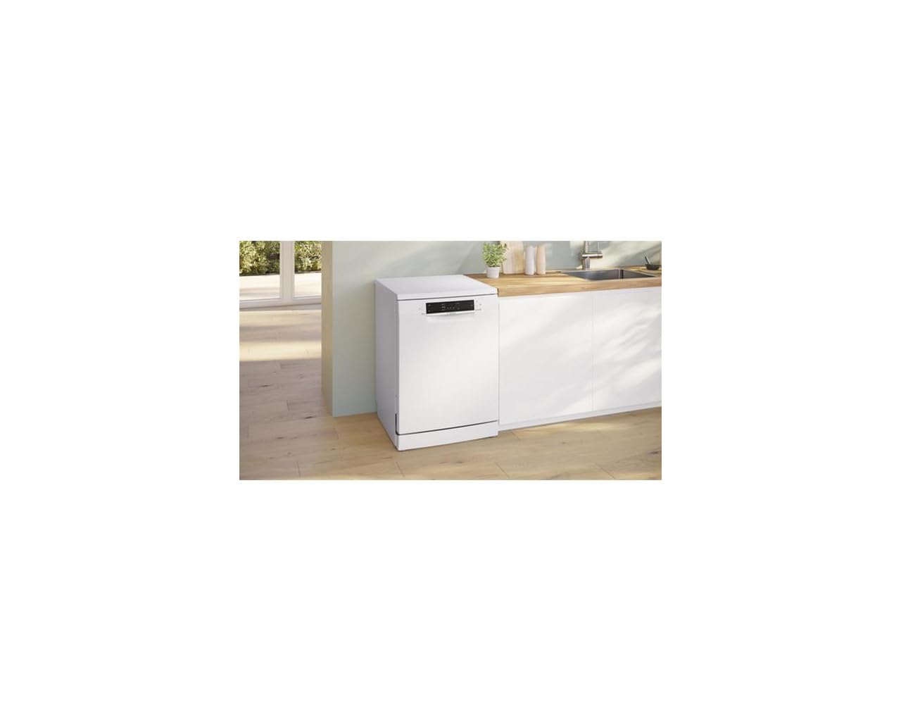 SMS25AW10F - Lavavajillas (60 cm, 12 cubiertos, 48 db, color blanco