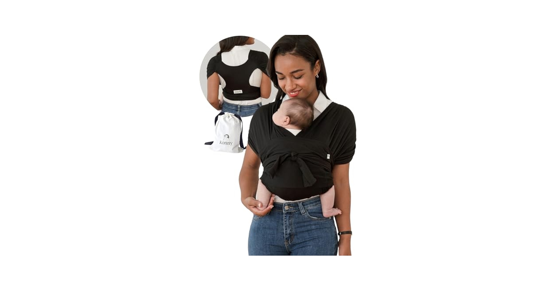 Amazon.com : Konny Baby Carrier Flex SoftBreeze with Head