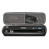 Hard Travel Case for Epson Workforce DS-40 Wireless Portable Document Scanner by co2crea