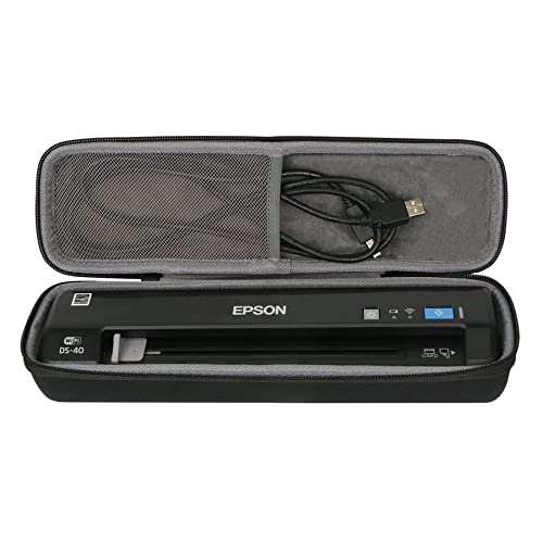 Hard Travel Case Replacement for Epson Workforce DS-40 Wireless Portable Document Scanner by co2crea