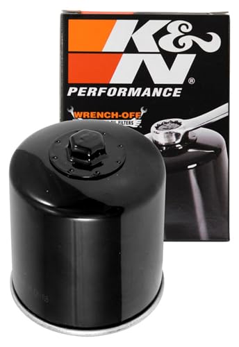 K&N Powersports Filtre à Huile - Bloc 76x98mm compatible avec Harley Davidson (KN-174B)
