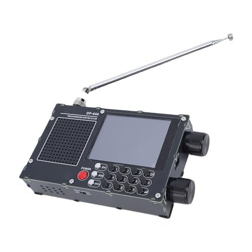 Radio portátil Zunate full banda con pantalla LCD táctil 2.8" miniatura 7