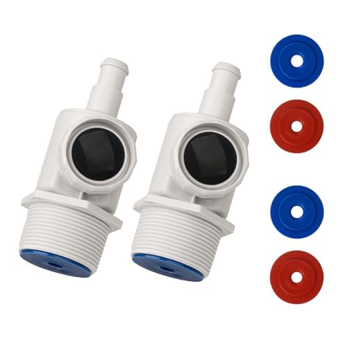 9-100-9001 Pool Cleaner UWF Connector Assembly Compatible with Polaris Zodiac 380 280 180 Universal Wall Fitting UWF Connector Assembly-2 Set
