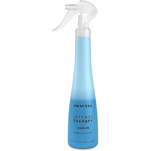 PRAVANA Intense Therapy Leave-In Conditioner Spray Treatment & Detangler | Instantly Detangles & Hydrates | Equalizes Hair Porosity | For All Hair Types | Strengthens & Softens Hair