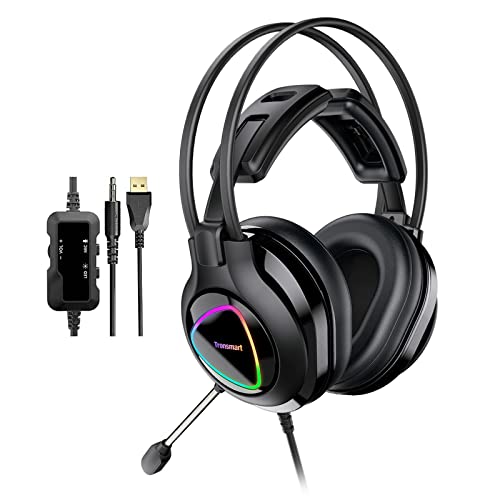 Tronsmart Auriculares inalámbricos Plegables, micrófono HD Incorporado, diseño ergonómico, límite de Volumen, hasta 45 Horas de reproducción, Aptos para Escuchar