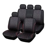 Para peugeot 307 fundas de asiento de coche protectores de asiento trasero delantero