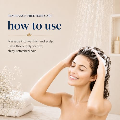 Image of Ginger Lily Farms Botanicals Shampoo, 128oz /4pk, Fragrance Free | 100% Vegan & Cruelty-Free | Moisturizing Shampoo for All Hair Types | Refill Size