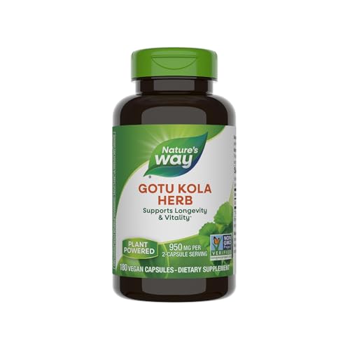 Nature's Way Gotu Kola Herb, Supports Longevity and Vitality*, 950