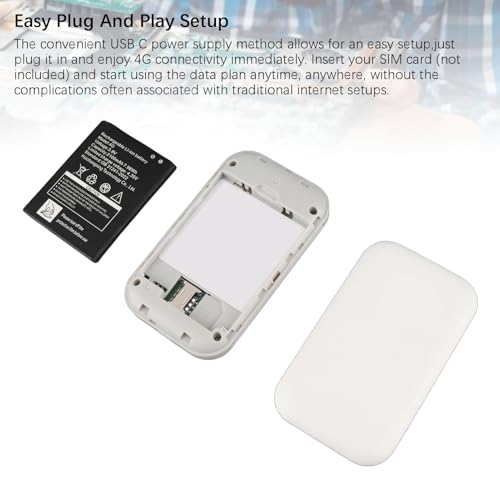 Routeur sans fil 4G 5G Elprico 300Mbps WiFi avec emplacement SIM - 4
