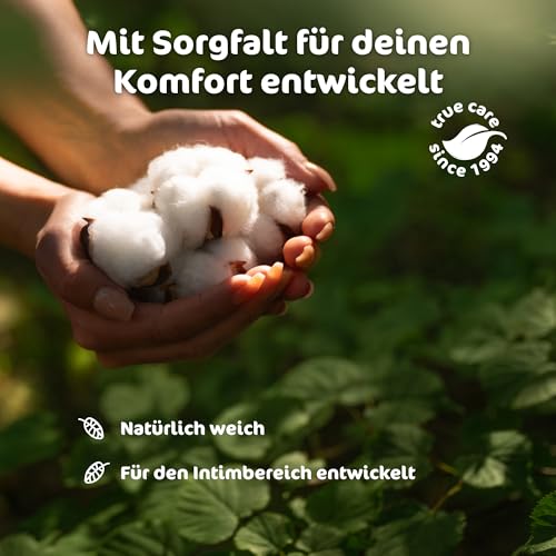 Naty Tampons Mini aus 100% Bio-Baumwolle | Frei von schädlichen Chemikalien | Plastikfrei | Ohne Duftstoffe | Hypoallergen | Gynäkologisch getestet | Natürlicher Auslaufschutz | Vegan | 18 Stück