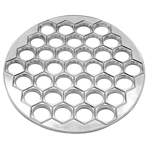 Athemeet Dumpling Maker Russian Ravioli Maker Pelmeni Maker Metal Dumpling Pelmeni Mold Dumpling Maker Machine Ravioli Cutter Food Making Mould Tool (10inch) Cover
