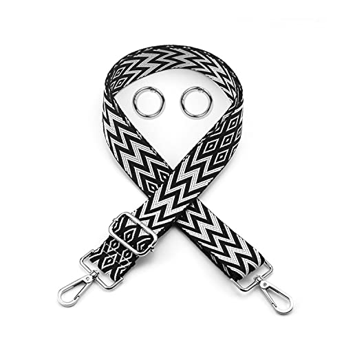 1 Stück Taschen-Schultergurt; mit 2 Stück offenem Schlüsselring aus...