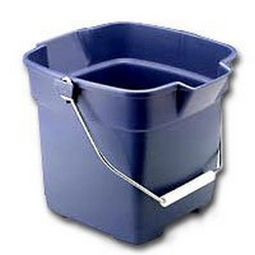Rubbermaid FG296400ROYBL 12 Qt Royal Blue Plastic Roughneck Bucket
