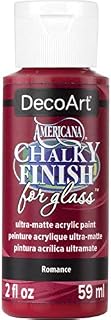Deco Art Americana Chalky Finish for Glass 2oz, Multi-Colour, 10.16 x 3.31 x 3.31 cm