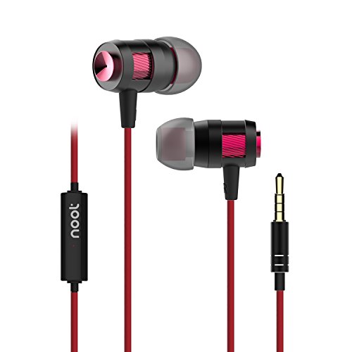 Earphones with Microphone E586 Premium Earbuds Stereo Headphones and Noise Isolating