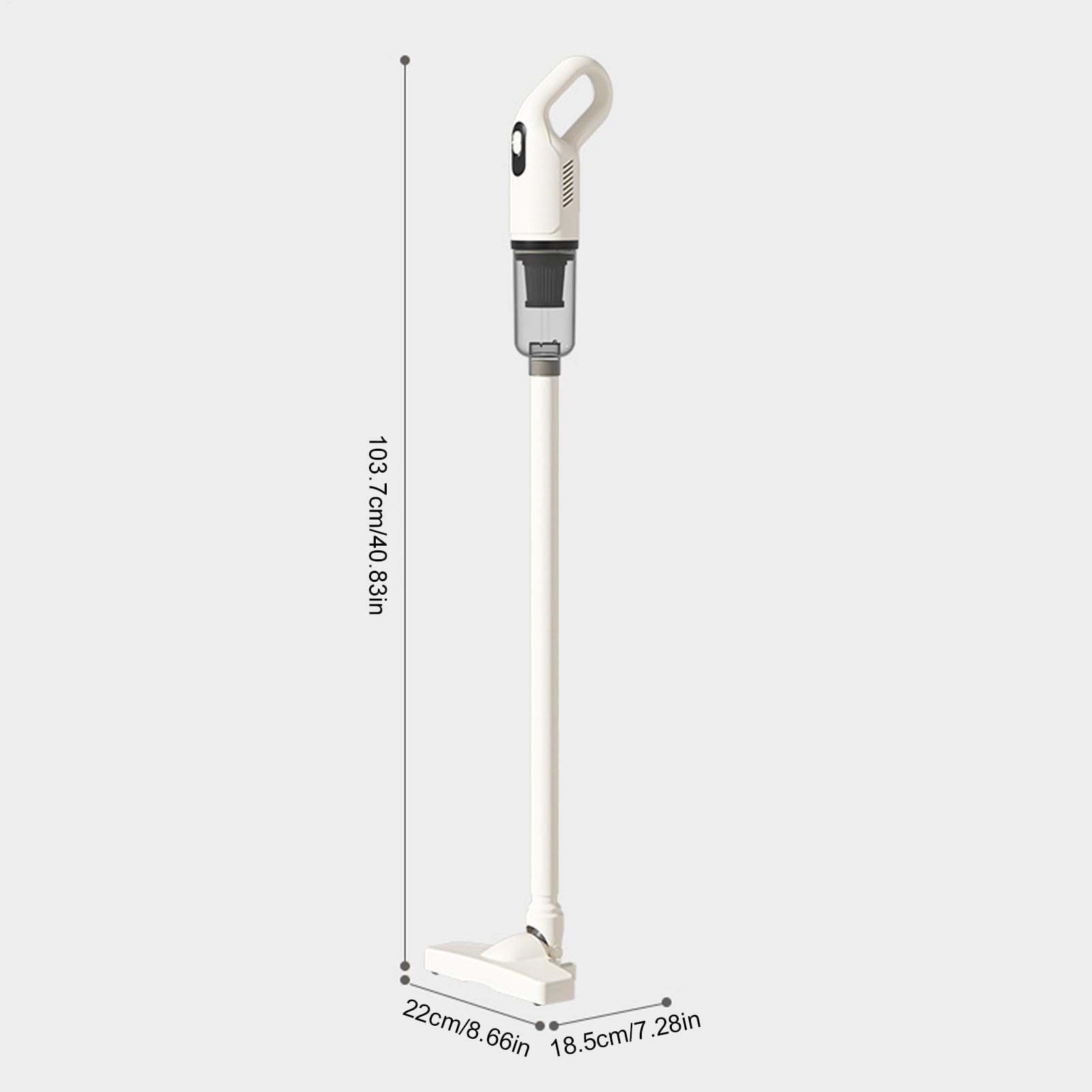 Aspiradora de mano - Potente succión de 120 W, limpiador , herramienta ergonómica para quitar el polvo | Aspiradora doméstica inalámbrica para alfombras de coche, suelos duros, limpieza rápida,
