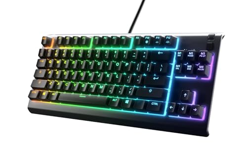 �Q�[�~���O�L�[�{�[�h �e���L�[���X �L�� Apex 3 TKL US �p��z�� �É��X�C�b�` IP32�h�H 24�L�[���������Ή� �u���b�N