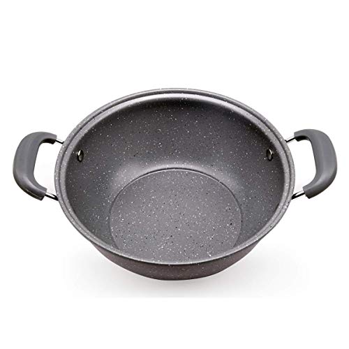 Image of Stainless Steel Deep Fry Basket 24cm Multifunction Steam Rinse Strain Fry Strainer Net | Deep Frying Pot Sauce Pan with Basket Fry Basket for Fried Food or Fruits Kitchen Utensil