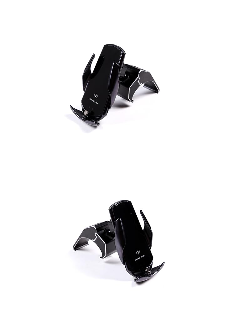 PIUGILH Supporto per telefono da auto adatto per Land Rover Defender 90 110 2020-2023, supporto per telefono pieghevole e regolabile in alluminio per la maggior parte degli smartphone (ricarica