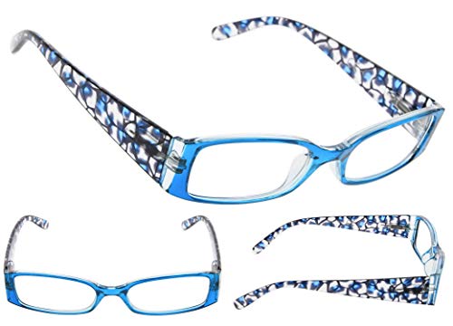 Image of Eyekepper 3 Pack Blue Light Blocking Eyeglasses Crystal Clear Computer Readers