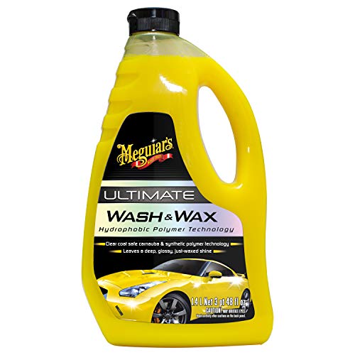 Meguiars-G17748EU-Ultimate-Car-Wash-Wax-14L-Shampoo-that-leaves-a-deep-glossy-just-waxed-shine