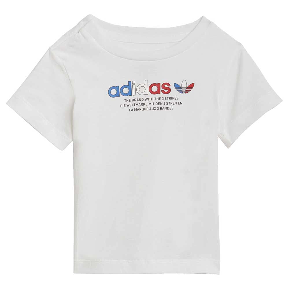 adidas Originals Zestaw spodni Uniseks - niemowlęta Short Tee Set