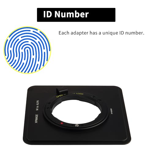 Ficha técnica XPIMAGE Anillo adaptador de montaje de lente M a ALPA compatible con lente Leica M a cámaras de sistema ALPA12 12SWA 12TC 12STC 12 MAX - Fernando Cortés