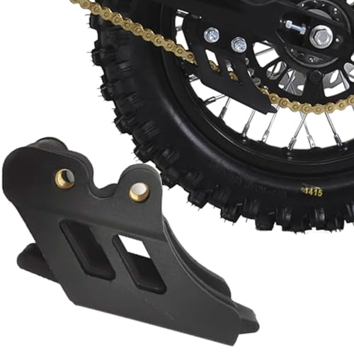 Pit Bike Engine Guard: Ultimate Protection for Your Dirt Bike Engine 4 DREAM MOTION Motorcycle Aluminum Chain Guide Protector Sprocket Guard Protector for Honda CRF250R CRF110 Apollo125cc Kawasaki KLX110 KAYO Ducati Suzuki KTM ATV Dirt Bike Accessories(Black)