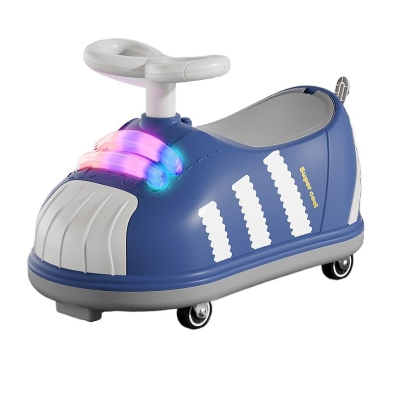 Ride-on-Push-Car dla dzieci, do użytku wewnątrz i na zewnątrz, zabawka | Zabawka dla dzieci z miejscem do przechowywania pod siedzeniem, lekka muzyka