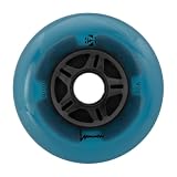 LUMINOUS Ruota Inline 100 mm 85A Blu Ocean Fosforescente [x3]