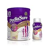 PediaSure Pack de 2 Complemento Alimenticio para Niños con Proteínas, Vitaminas y Minerales, Sabor Vainilla - 850 gr + 4 x 200 ml