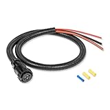 3 Pin Auxiliary Power Connector Kit 187103A1 Fit for John Deere 9430 9430T 9530 9530T 9630 9630T 9330, for Ford, for Case-IH Tractor, Combine, Cotton Picker Models, Replace# 86511459, RE37651, AP459