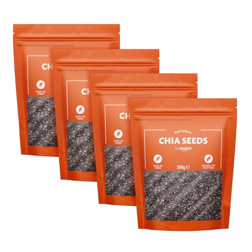 by Amazon SEMILLAS DE CHÍA, 4 x 350 g