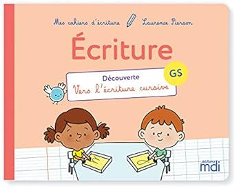 Paperback MDI Mes cahiers d'écriture - Grande Section - Découverte - Vers l'écriture cursive [French] Book