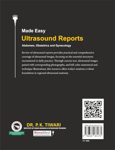 Image of Made Easy Ultrasound Reports, 500+ Case Studies, Clinical Pathological Correlation Simple sonography Language, Abnormal USG Image Explanation with Opinion