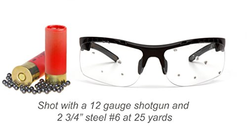 Venture Gear Pyramex Safety VGSB8310ST Drone Tactical Safety Glasses with Military/Police Clear Anti Fog Lens