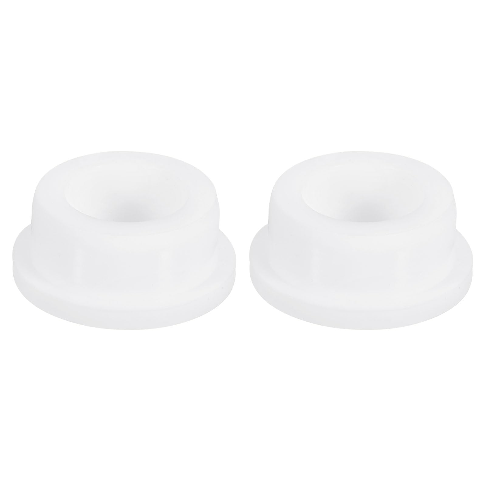 uxcell 2Pcs White Plug Holes, Waterproof Rubber Button Plug for 31mm / 1.22" Hole