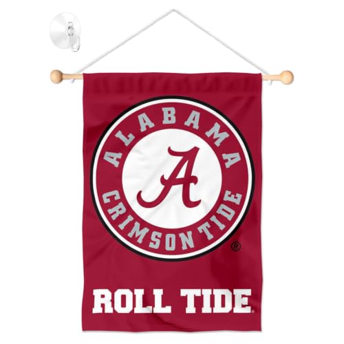 Alabama Crimson Tide Banner for Windows Doors and Walls by College Flags & Banners Co. - Used condition - Image 2