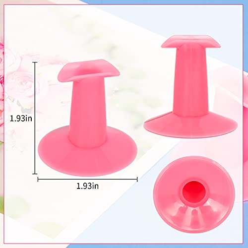 Krofaue 4Pcs Plastic Finger Stand Support Rest Nail Art Design Painting Salon Diy Finger Practical Holder For Nail Art thumb #5