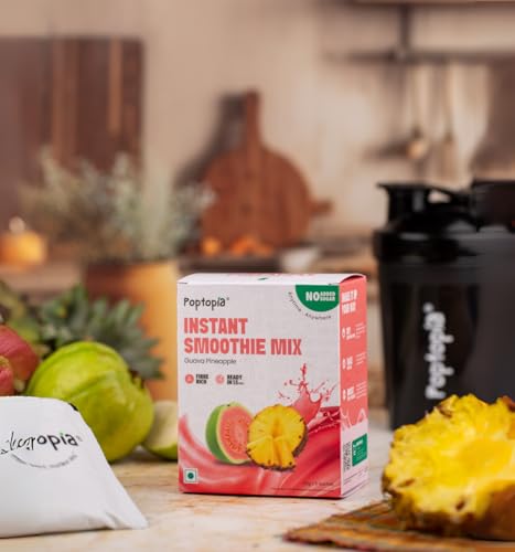 Image of Pineapple Guava Smoothie, No added sugar, No Preservatives, Pack of 5, 25g each